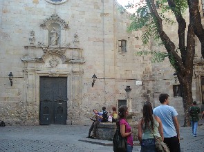 Iglesia de Sant Felip Neri - Barcelona